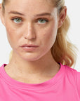 Boxy Crop Tank in Sangria Sunset