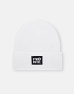 Knit Beanie in Cloud White