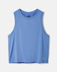 Boxy Tank in Periwinkle Blue