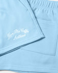 Daily Cotton Shorts in Baby Blue
