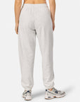 Cascade Joggers in White Marl