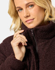 Cloud Puffer Jacket in Mocha Bean