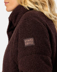 Cloud Puffer Jacket in Mocha Bean