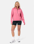 Clubhouse Quarter Zip in Blush