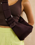 Roam Crossbody Bag in Mocha Bean