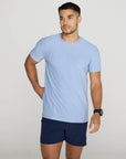 Daily Tee in Cool Blue