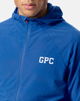 GPC Train Hooded Midlayer in Tidal Blue