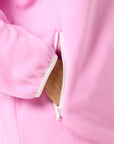 Half Snap Polar Fleece in Cotton Candy