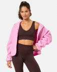 Horizon Layer Up Full Snap in Cotton Candy