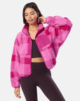 Horizon Layer Up Jacket in Gingham Print