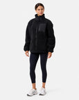 Industry Fleece Jacket in Black