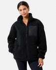 Industry Fleece Jacket in Black