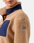 Industry Fleece Jacket in Sandstone