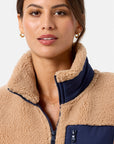 Industry Fleece Jacket in Sandstone