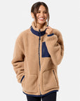Industry Fleece Jacket in Sandstone