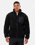 Industry Fleece Jacket in Black