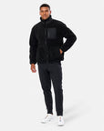 Industry Fleece Jacket in Black