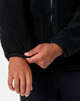 Industry Fleece Jacket in Black