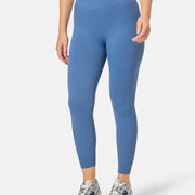 Lotus Lounge 7/8 Legging in Oasis Blue