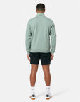 Clubhouse Half Zip in Summer Green