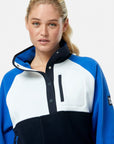 Snap Polar Fleece in Azure Blue
