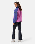Snap Polar Fleece in Crisp Pink