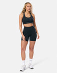Soft Motion 5" Bike Shorts in Black