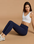 Soft Motion 7/8 Legging in Twilight Navy