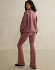Soft-Motion Flare Legging in Terra Rose