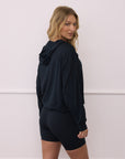 Relaxed Hoodie in Black