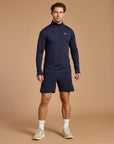Midlayer in Twilight Navy Marl