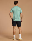 Daily Tee in Fresh Green Marl