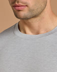 Daily Tee in Stone Grey Marl