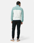 Half Snap Polar Fleece in Summer Green