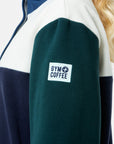 Half Snap Polar Fleece in Twilight Navy