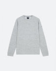Textured Sweatshirt in Heather Grey