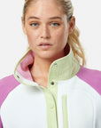 Snap Polar Fleece in Lime Sorbet