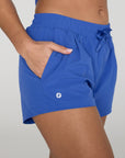 Contender 3" Shorts in Tidal Blue