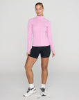 Relentless Full Zip in Pink Blossom