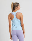 Activate Vest in Baby Blue - Tanks - Gym+Coffee IE