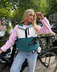 Snap Polar Fleece in Baby Pink