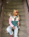 Snap Polar Fleece in Baby Pink