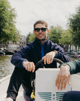 Half Zip Polar Fleece in Twilight Navy