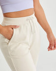 Chill Track Jogger in Alabaster - Joggers - Gym+Coffee IE