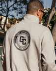 Clubhouse Funnel Neck Zip in Grey Marl