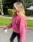 Horizon Layer Up Half Snap in Blush