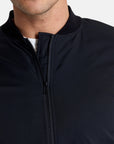 Mens Blaze Bomber Jacket in Jet Black - Outerwear - Gym+Coffee IE