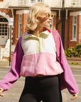 Snap Polar Fleece in Lime Sorbet