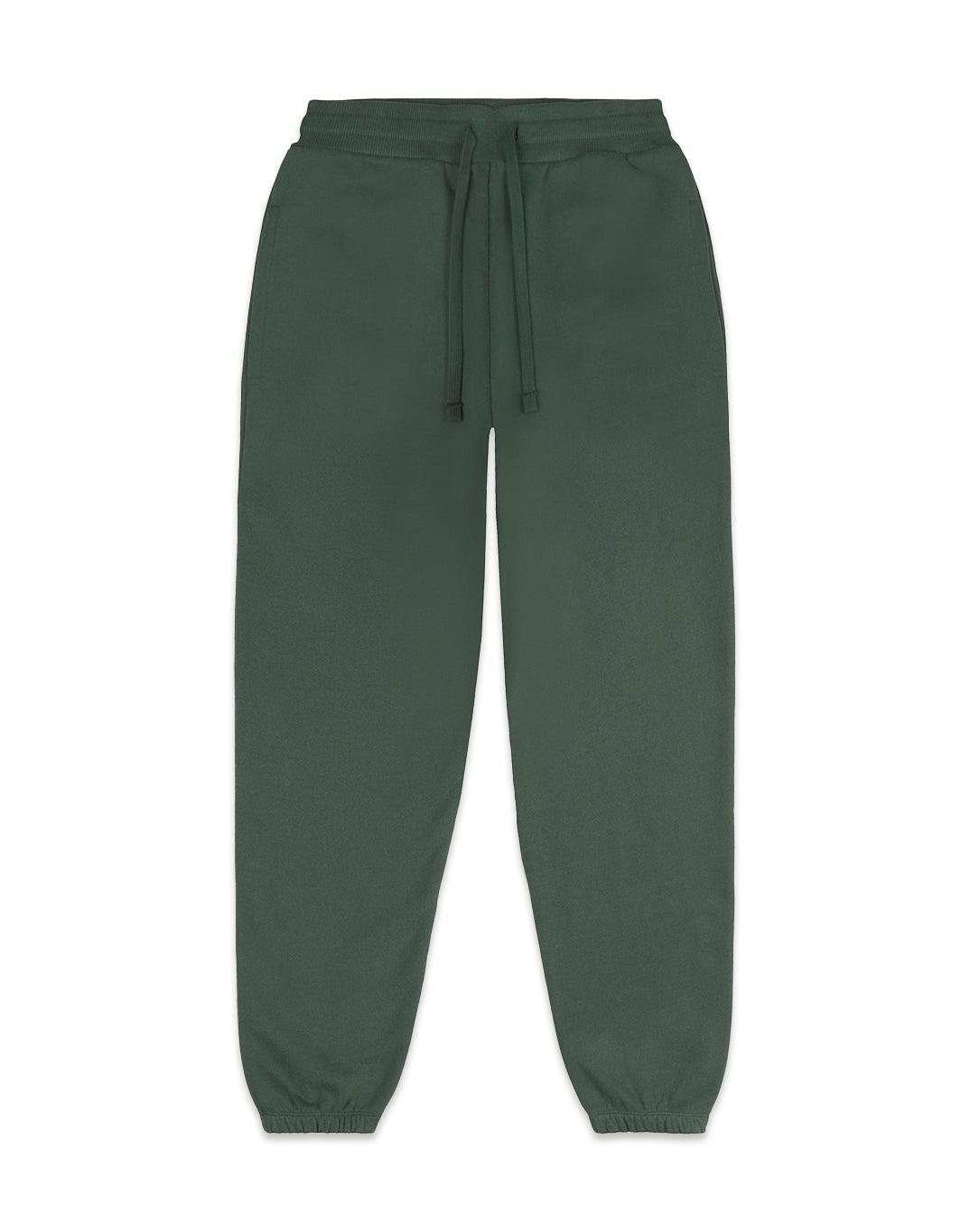 Green jogging bottoms hotsell