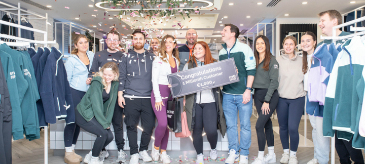 GYM+COFFEE HITS MAJOR MILESTONE WITH ONE MILLIONTH CUSTOMER IN IRELAND